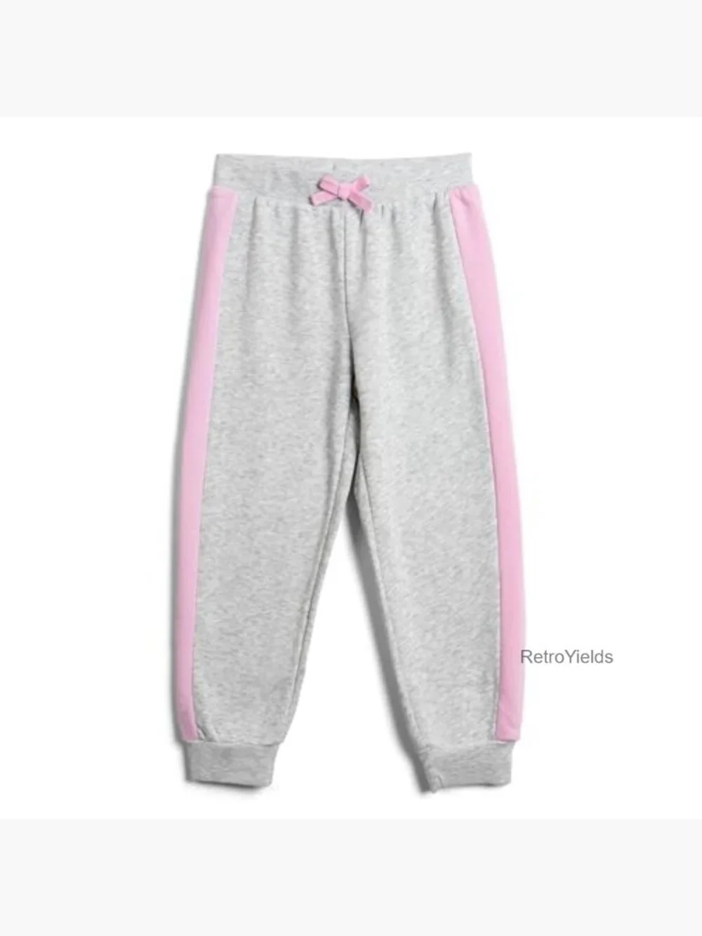 Girls Fleece Pullover Sweatshirt and Jogger Pants Outfit Set Toddler to Big Kid